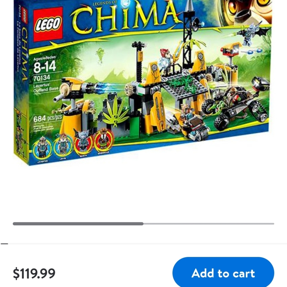 Lego Legends of Chima Set # 70134 NEW
